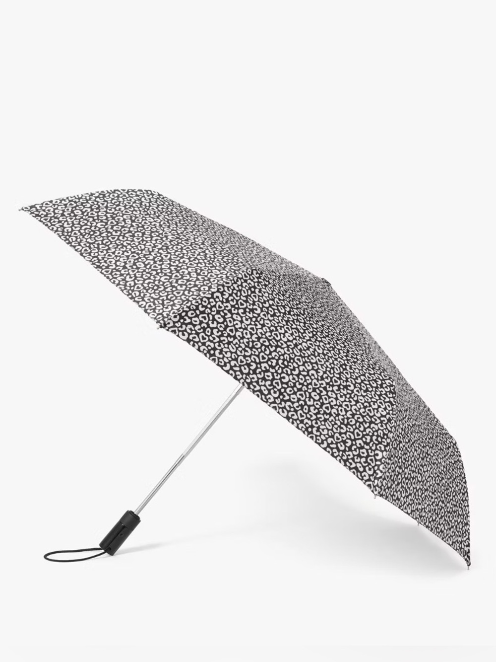 Kate Spade New York Leopard Heart Travel Umbrella